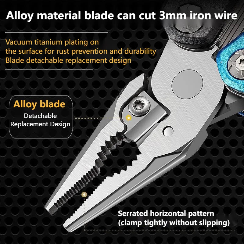 Multi-Use Axe Hammer Pliers Outdoor Multi-Tool Gadget