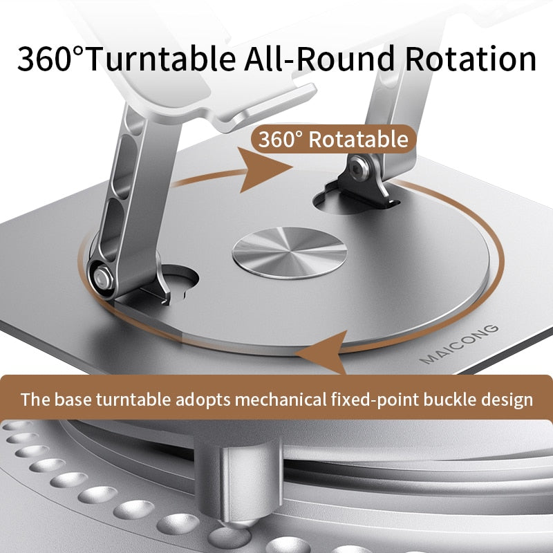 360 Rotating Laptop Holder Stand