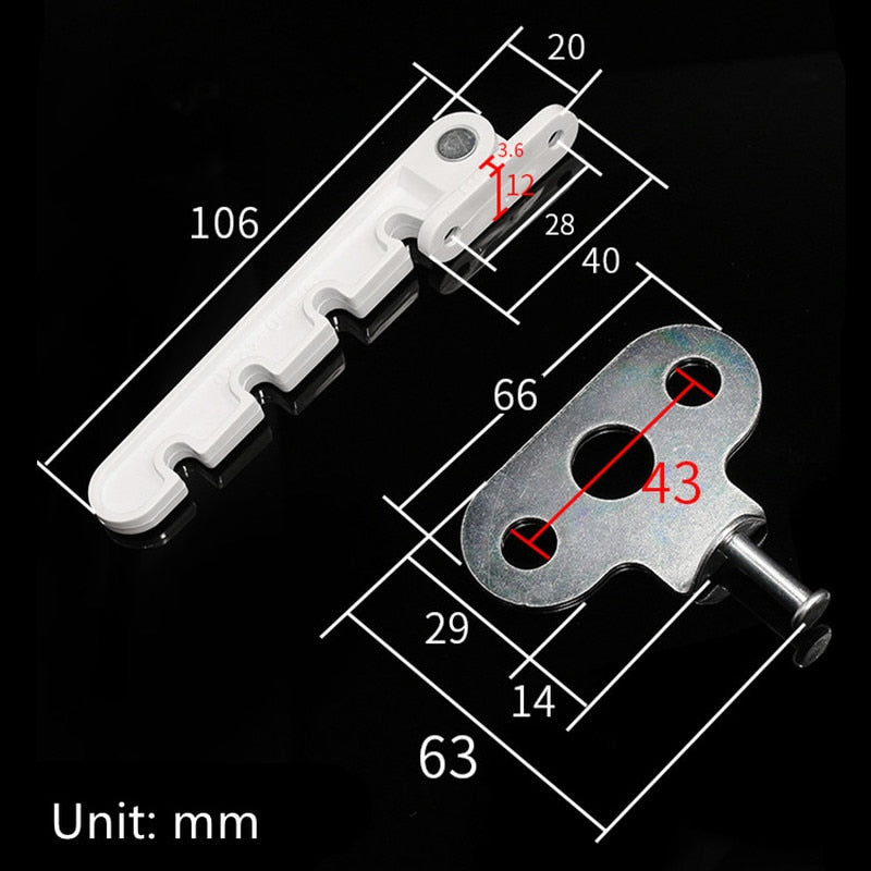 Adjustable Window Limiter Lock