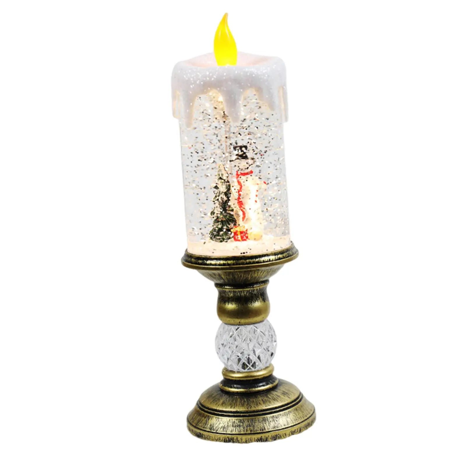 Crystal Echo Christmas Water Candle