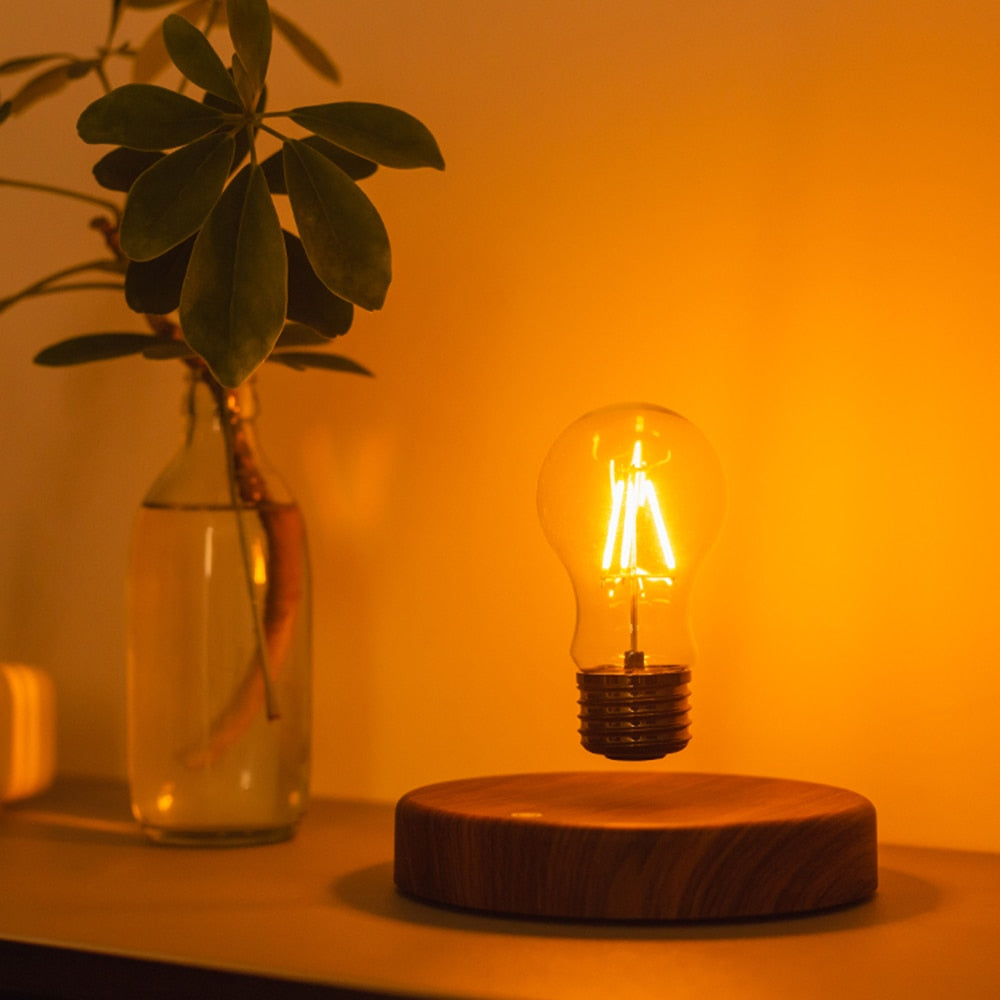 Magnetic Levitation Light Bulb Lamp