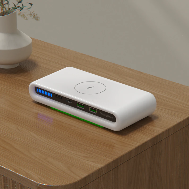 4in1 Smart Wireless Charging Station