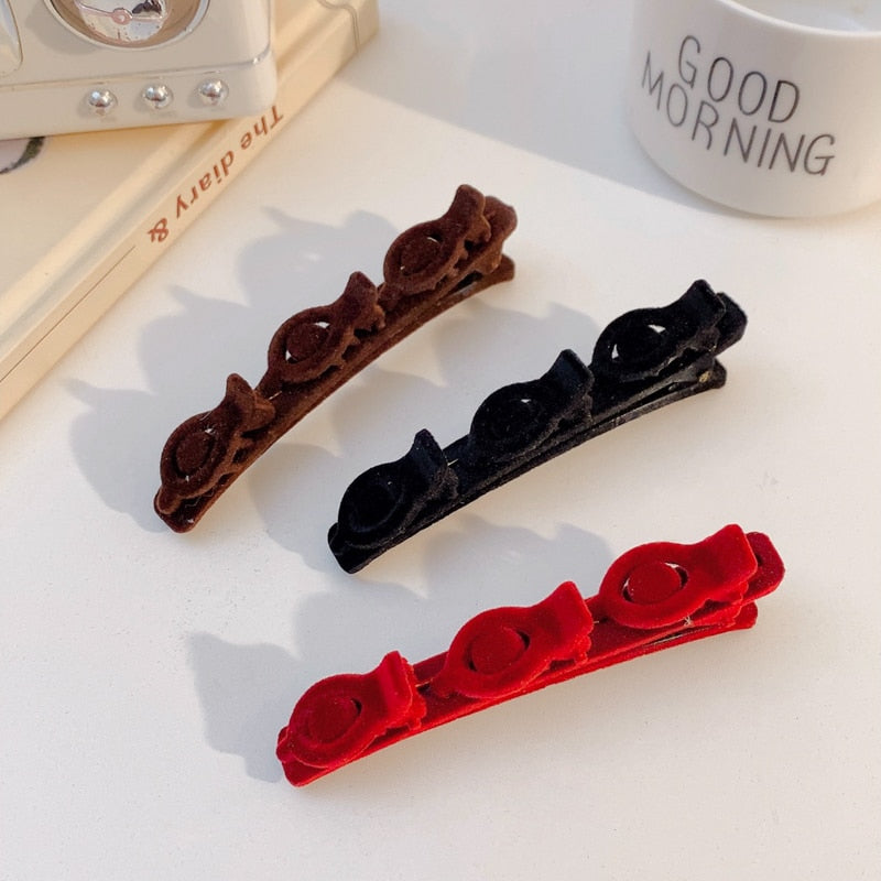 Braid Fast Styling 3-Layer Clamp Hairpin