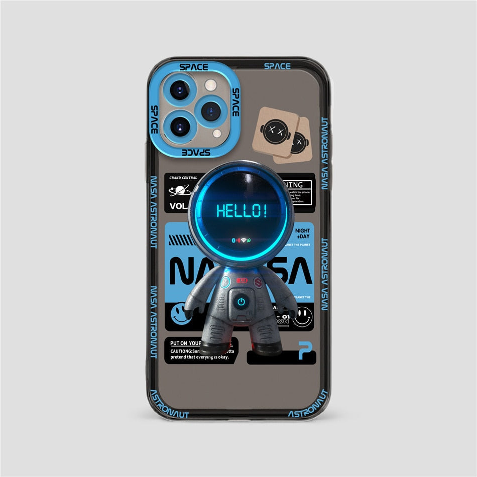 Space Time Astronaut Artistic Phone Case